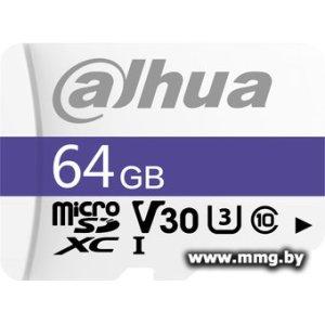 Купить Dahua 64Gb microSDXC DHI-TF-C100/64GB в Минске, доставка по Беларуси