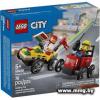 LEGO City 60458 Пицца против пожарной машины