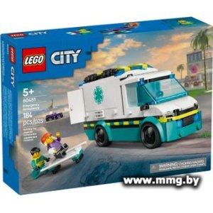 Купить LEGO City Скорая помощь 60451 в Минске, доставка по Беларуси