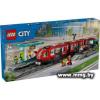 LEGO City 60423 Трамвай и станция в центре города