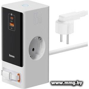Купить Зарядное устройство Baseus 65W PSLR000602 (белый) в Минске, доставка по Беларуси