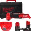 Milwaukee M12 Fuel M12FMT-422X 4933472239 (с 2-мя АКБ 2 Ач + 4 Ач, кейс)