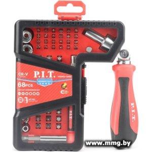Набор отвертка с битами и головками P.I.T. Advance HSDR04-0068 (68 предметов)