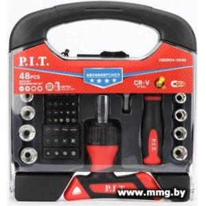 Набор отвертка с битами и головками P.I.T. Advance HSDR04-0048 (48 предметов)