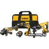 DeWalt DCK308DM (перфоратор, шуруповерт, болгарка, 2 АКБ, сумка)