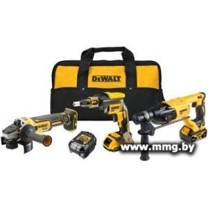 DeWalt DCK308DM (перфоратор, шуруповерт, болгарка, 2 АКБ, сумка)