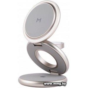 Зарядное устройство Magssory Disc Signature Edition 3 в 1 для Samsung WCH053t (титановый)