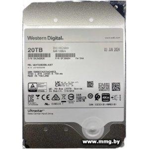 20000Gb WD Ultrastar DC HC560 WUH722020BL4207