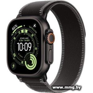Apple Watch Ultra 3 LTE 49 мм (титановый корпус, черный/черный, нейлоновый ремешок размера S/M)