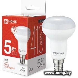Лампа светодиодная In Home LED-R39-VC 5 Вт 230В Е14 4000К 410 Лм