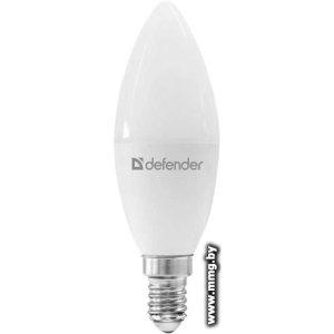 Лампа светодиодная Defender C37-12W-830-E14 (95125)
