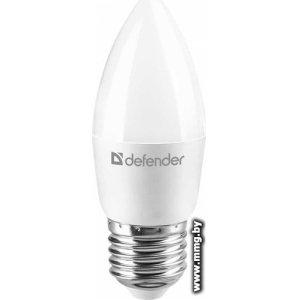 Лампа светодиодная Defender C37-8W-830-E27 (95107)