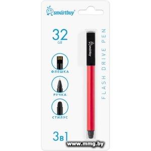 Купить 32GB SmartBuy SB032GB2RRTL (красный) в Минске, доставка по Беларуси