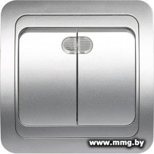 Выключатель SmartBuy Марс SBE-02s-10-SW2-1-c