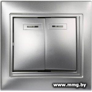 Выключатель SmartBuy Венера SBE-01s-10-SW2-1-c