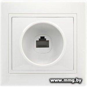 Розетка SmartBuy Венера SBE-01w-S1-RJ