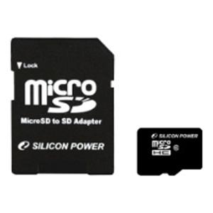Купить SILICON POWER 16Gb MicroSD Card Class 10 +adapter в Минске, доставка по Беларуси