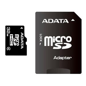 Купить A-DATA 32Gb MicroSD Card Class 4 +adapter в Минске, доставка по Беларуси