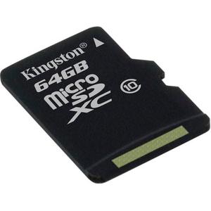 Купить Kingston 64GB MicroSDXC Card Class 10 no adapter в Минске, доставка по Беларуси