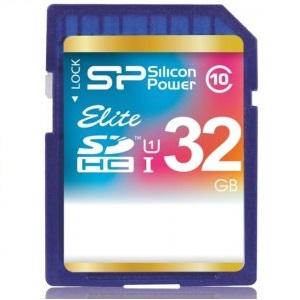 SILICON POWER 32Gb SD Card Elite Class 10 UHS-I