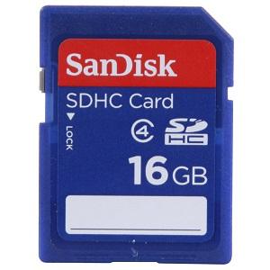 Купить SanDisk 16Gb SDHC SDSDB-016G-B35 в Минске, доставка по Беларуси