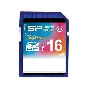 Купить Silicon Power 16Gb SD Card Superior Class10/U1 UHS в Минске, доставка по Беларуси