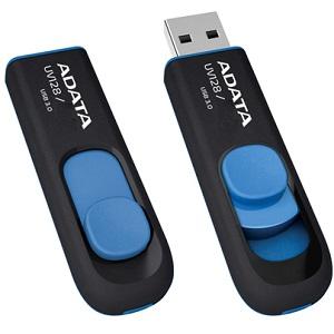 Купить 32GB ADATA DashDrive UV128 black/blue в Минске, доставка по Беларуси