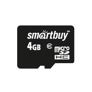 Купить SmartBuy 4Gb microSDHC Card Сlass 10 no adapter в Минске, доставка по Беларуси
