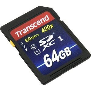 Transcend 64Gb SecureDigital TS64GSDU1