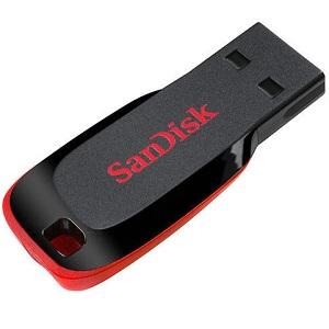 32GB SanDisk Cruzer Blade (черный)