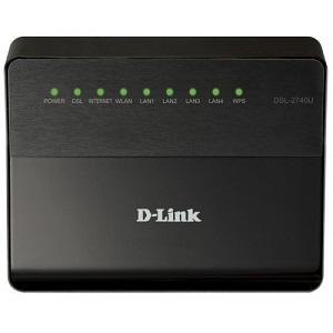 DSL-маршрутизатор D-Link DSL-2740U/RA/U1A