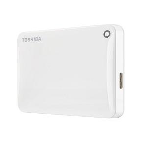 Купить 1000Gb Toshiba Canvio Connect II White в Минске, доставка по Беларуси