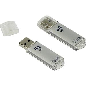 Купить 64GB SmartBuy V-Cut silver USB3.0 в Минске, доставка по Беларуси