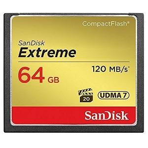 Купить SanDisk 64GB Extreme CompactFlash SDCFXSB-064G-G46 в Минске, доставка по Беларуси