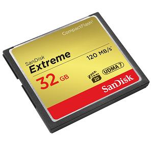 Купить SanDisk 32GB Extreme CompactFlash SDCFXSB-032G-G46 в Минске, доставка по Беларуси