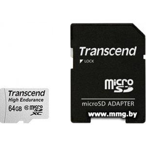 Купить Transcend 64Gb microSDXC HE Class 10 UHS-I в Минске, доставка по Беларуси