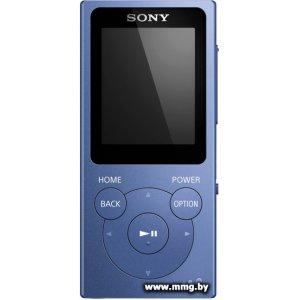 Купить MP3 плеер Sony NW-E394 Blue в Минске, доставка по Беларуси