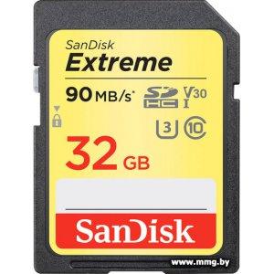 SanDisk 32Gb SDHC Extreme V30 SDSDXVE-032G-GNCIN