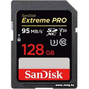 Купить SanDisk 128Gb SD Card Extreme PRO V30 в Минске, доставка по Беларуси