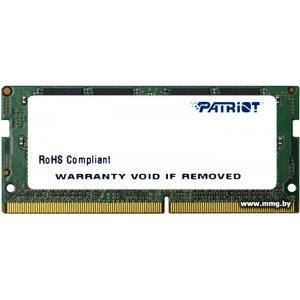 SODIMM-DDR3 4GB PC3-12800 Patriot PSD34G160081S