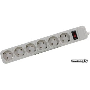 Купить ExeGate 6 розеток, 5 м, белый (SP-6-5W) в Минске, доставка по Беларуси