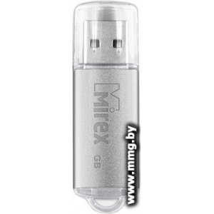4GB Mirex Unit Silver (13600-FMUUSI04)