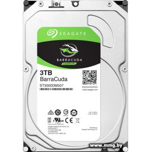 Купить 3000Gb Seagate BarraCuda ST3000DM007 в Минске, доставка по Беларуси