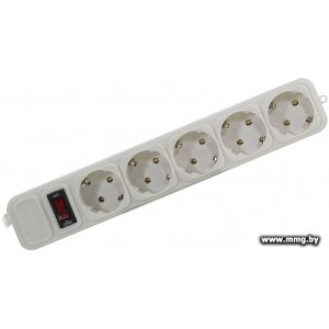ExeGate 5 розеток, 1.8 м, белый (SP-5-1.8W)