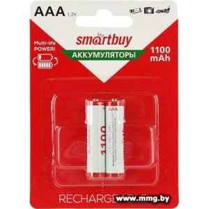 Аккумулятор Smartbuy AAA 1100mAh SBBR-3A02BL1100 (1шт)
