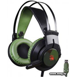Купить A4Tech Bloody J450 (черный/зеленый) в Минске, доставка по Беларуси