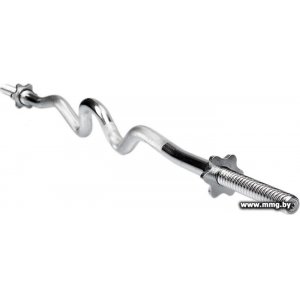 Гриф для штанги Atlas Sport EZ-образный хромированный 1200/25