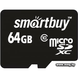 Smartbuy 64Gb MicroSDXC SB64GBSDCL10-00 no adapter