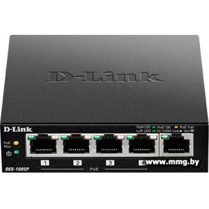 Купить D-Link DES-1005P/B1A в Минске, доставка по Беларуси