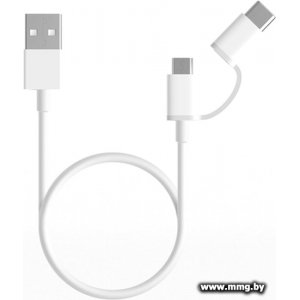 Кабель Xiaomi USB Type-C - USB 0.3 м (Белый) SJV4083TY